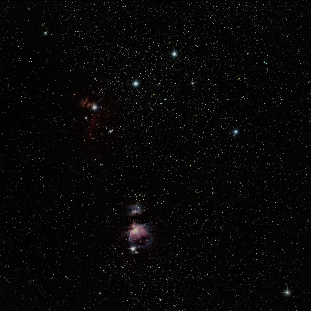 come orientarsi nel cielo di notte orione inverno