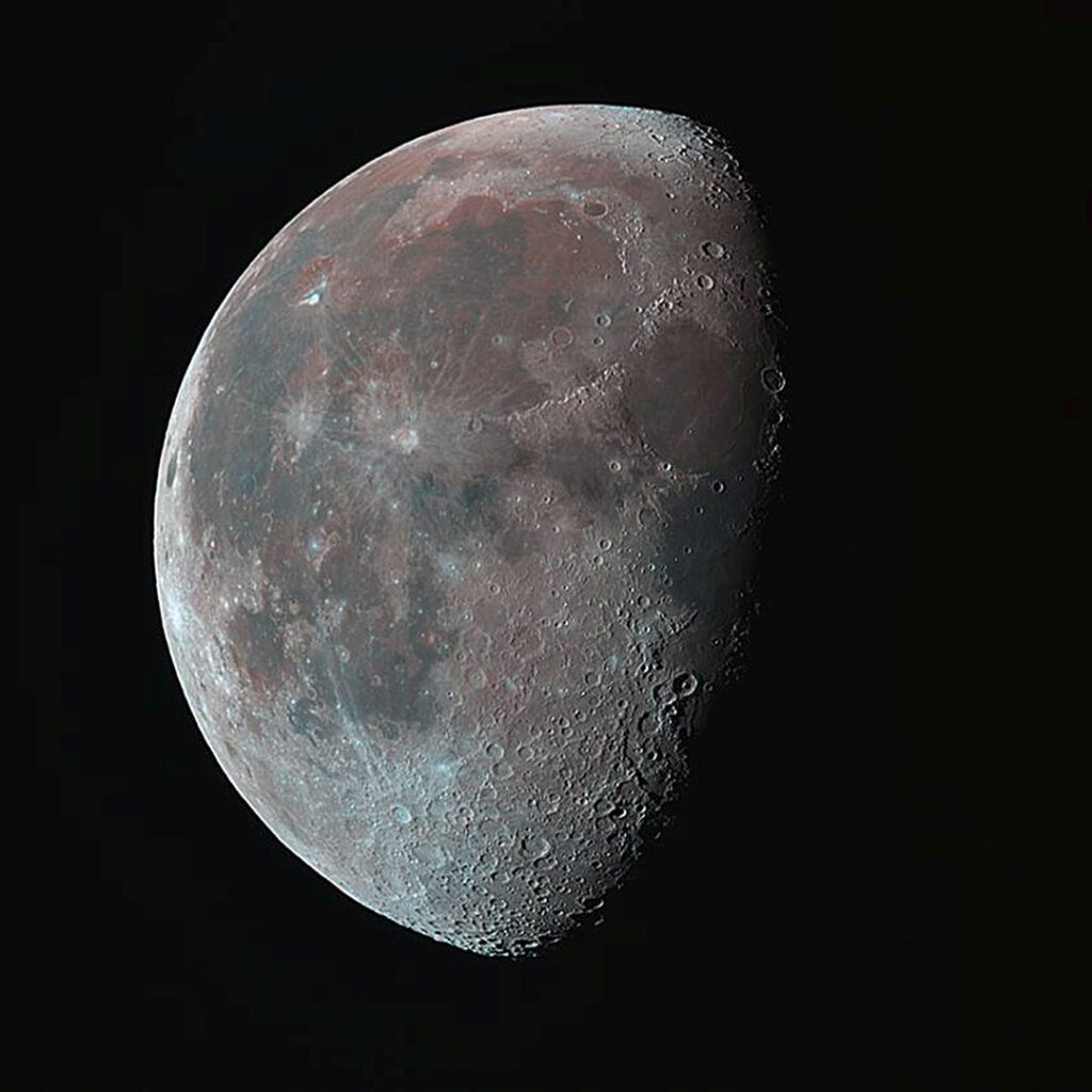 cosa vedere al telescopio luna minerale osservatorio